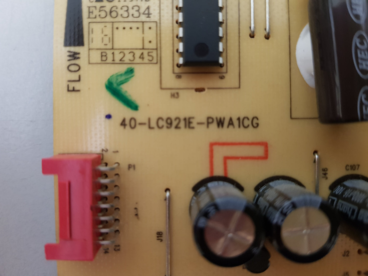 TCL 49P1FS POWER SUPPLY BOARD 40-LC921E-PWA1CG 80-LC9219E-PW200AA