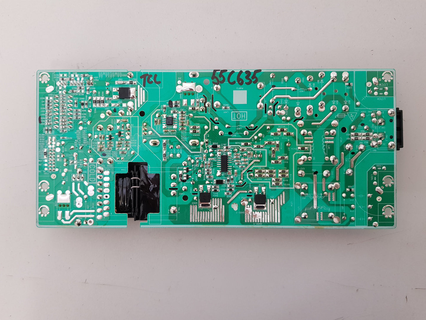 TCL 55C635 POWER SUPPLY BOARD PW-20334398 40-L17CW2-PWB1ZG 11601-500064