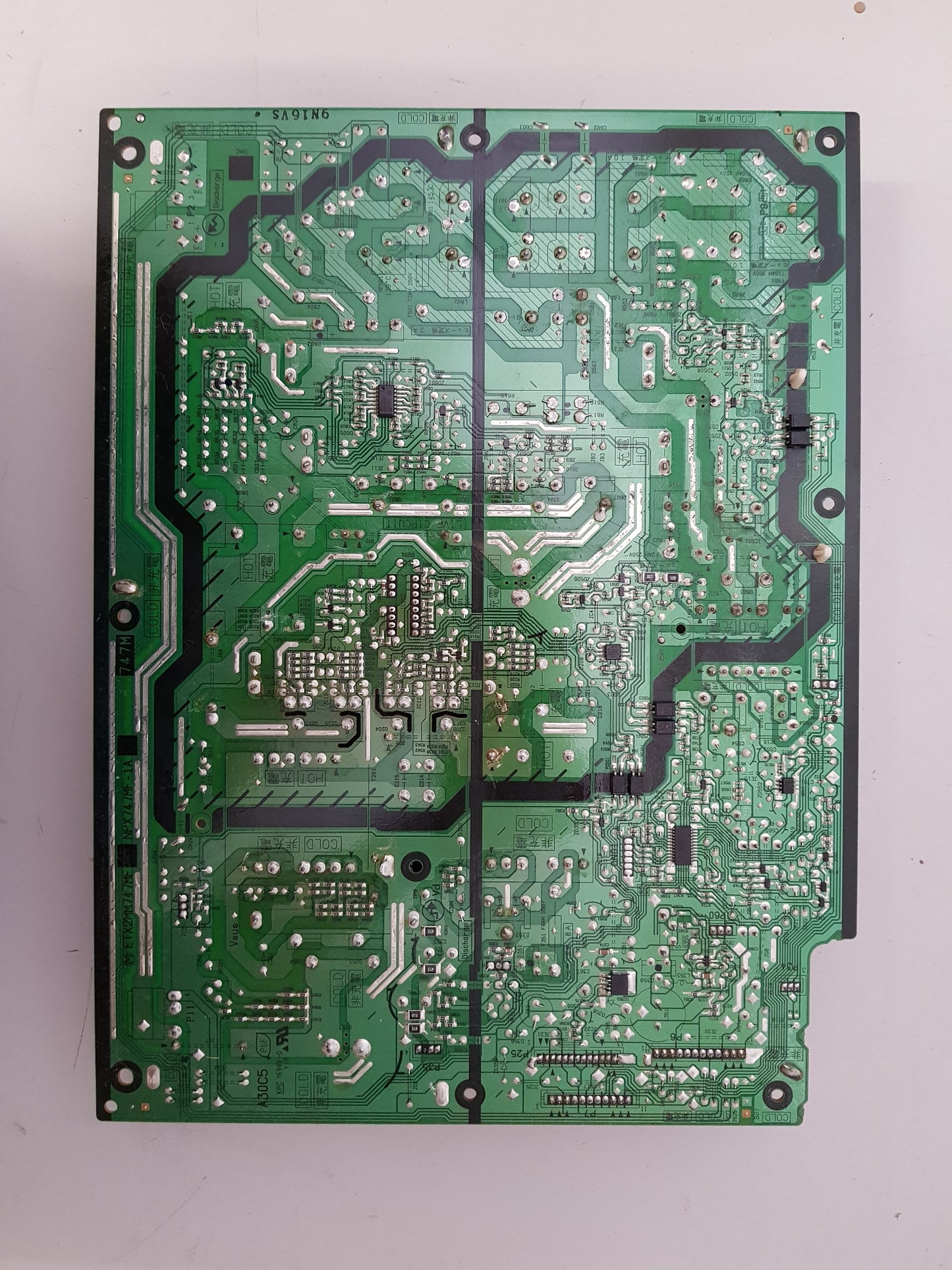PANASONIC THP50S10A POWER SUPPLY BOARD ETX2MM747MFG NPX747MF-1A