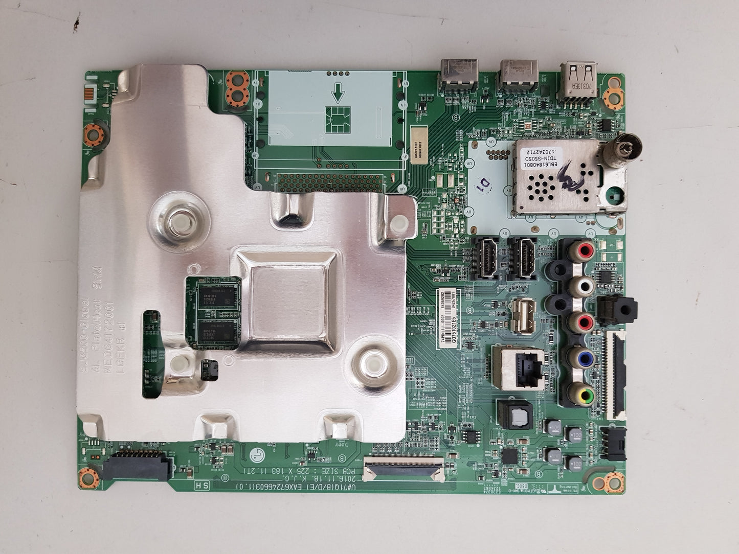 LG 65UJ752T MAIN BOARD 84267001 64069202 EAX67246603 1.0