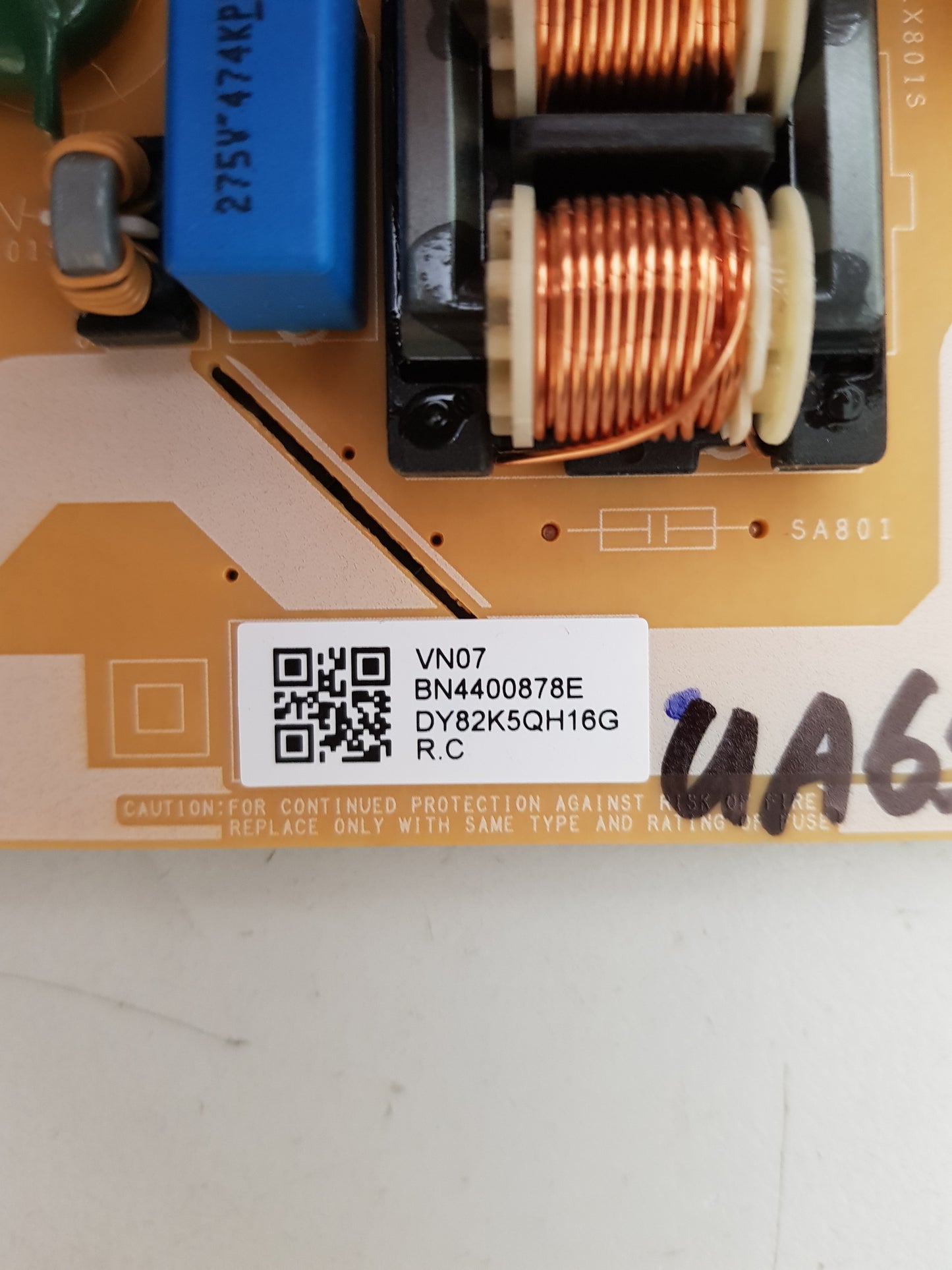 SAMSUNG UA65NU8000 POWER SUPPLY BOARD BN44-00878E P5LF215E10A L65E7NF_NSM