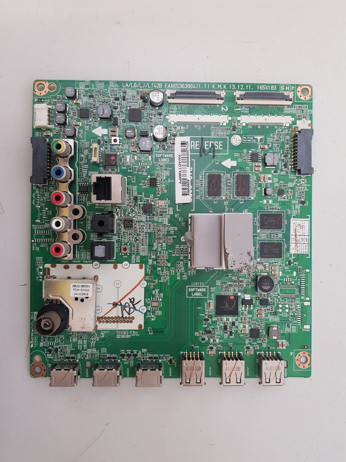 GENUINE LG 42LB6500 -TH.AAUWLJD MAIN BOARD EAX65363904 1.1 62993306
