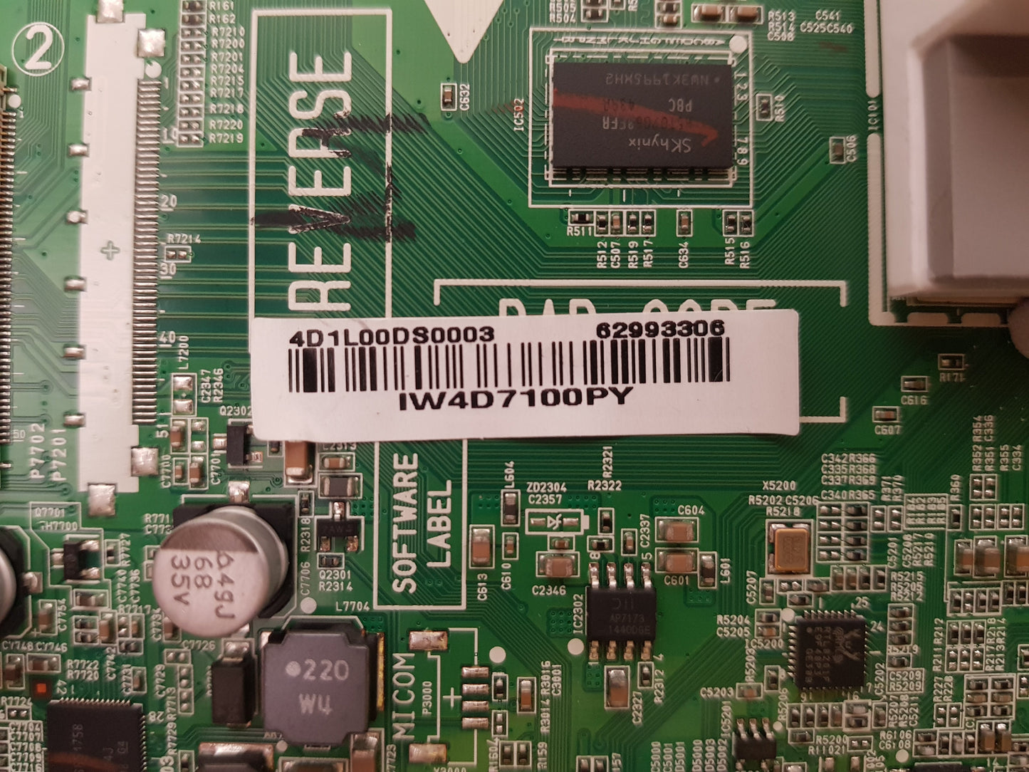 GENUINE LG 42LB6500 -TH.AAUWLJD MAIN BOARD EAX65363904 1.1 62993306