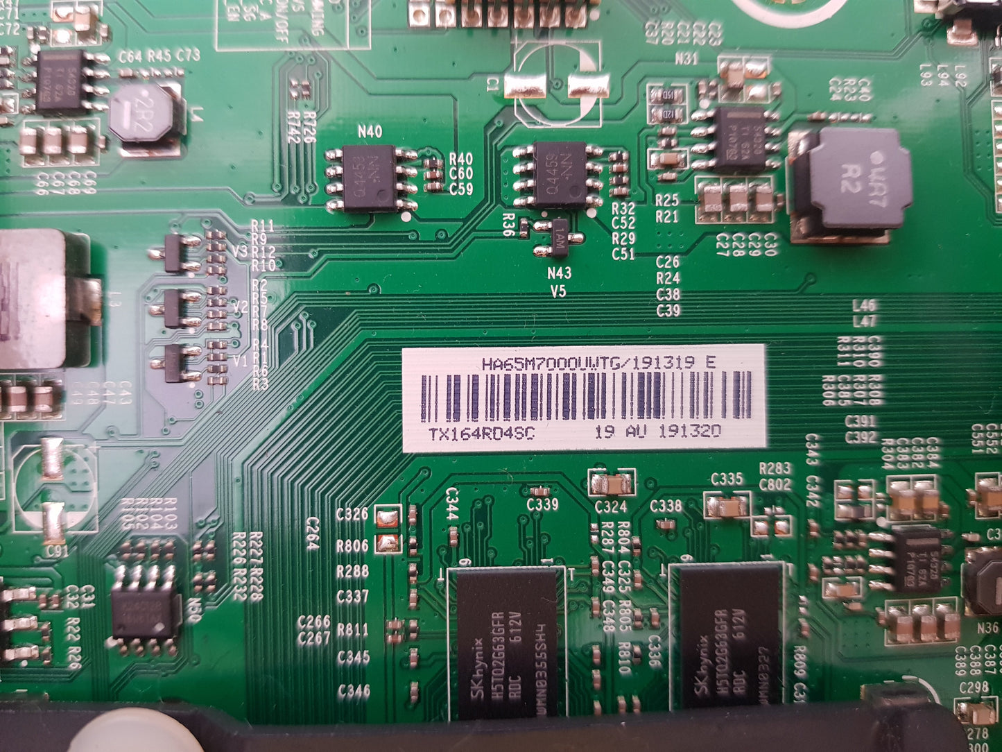 HISENSE 65M7000UWG MAIN BOARD RSAG7.820.6107 HA65M7000UWTG 191319 191320