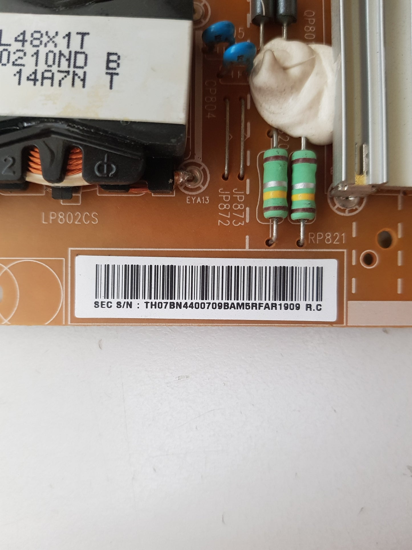 SAMSUNG UA48H6400 POWER SUPPLY BOARD BN44-00709B L48X1T_EHS