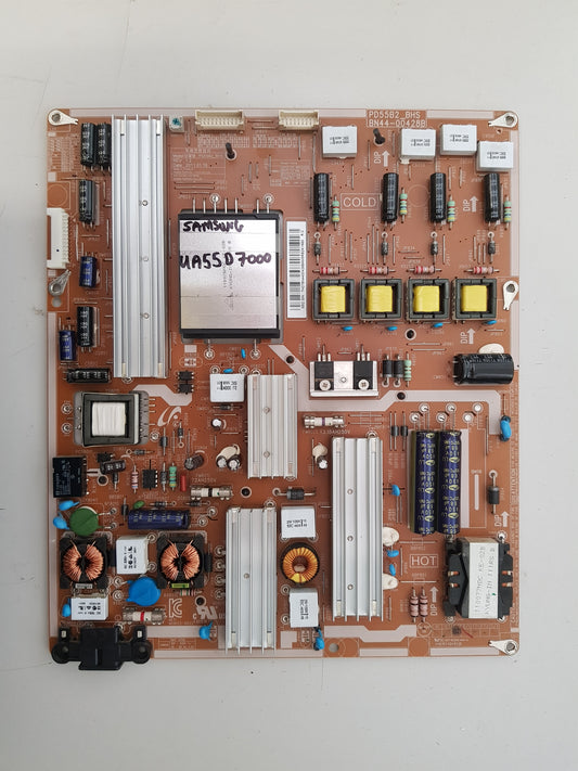 SAMSUNG UA55D7000 POWER SUPPLY BOARD BN44-00428B PB55B2_BHS
