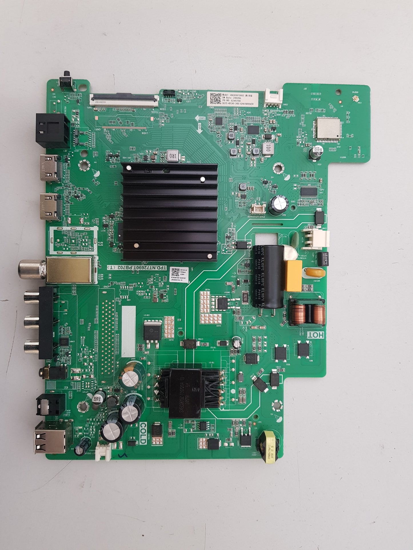 HISENSE 40A4NAU MAIN BOARD TPD.NT72690T.PB702 (T)