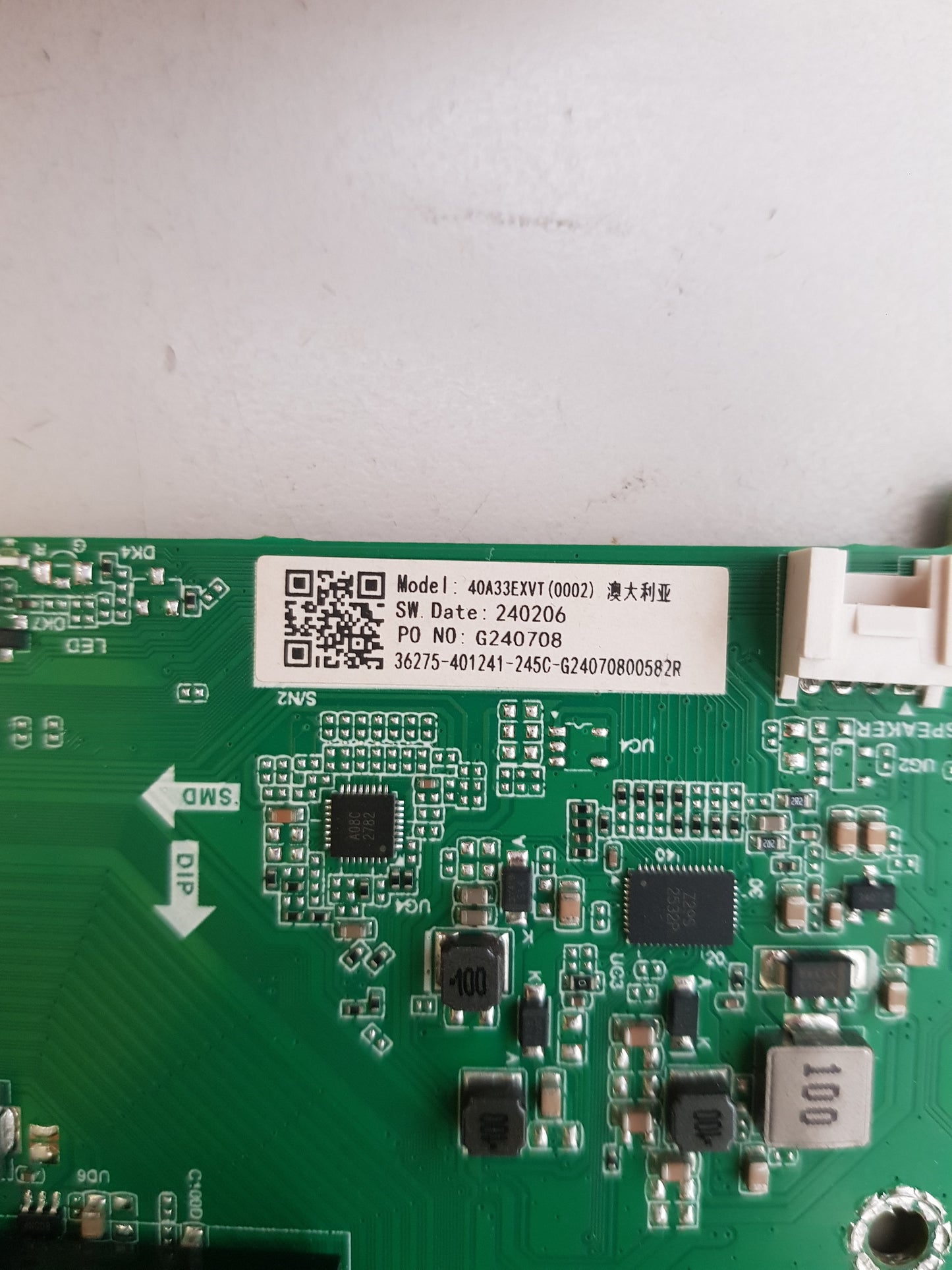 HISENSE 40A4NAU MAIN BOARD TPD.NT72690T.PB702 (T)