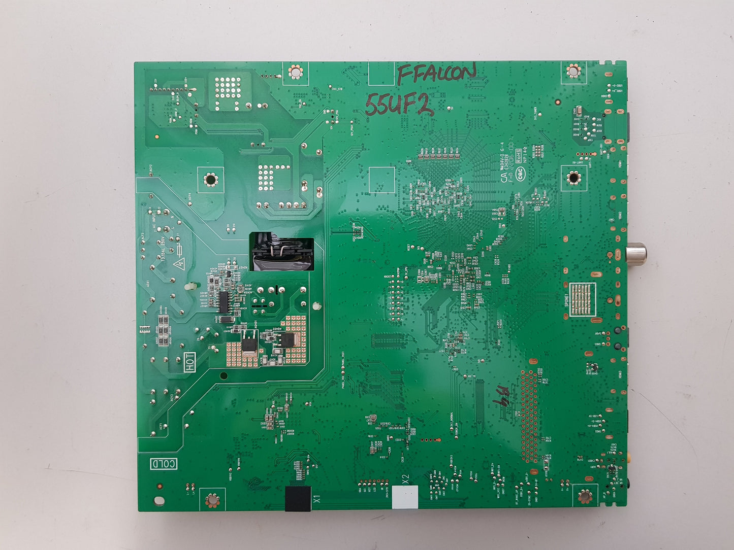 GENUINE FFALCON 55UF2 MAIN BOARD 40-MS86F1-MPB2HG V8-S586T07