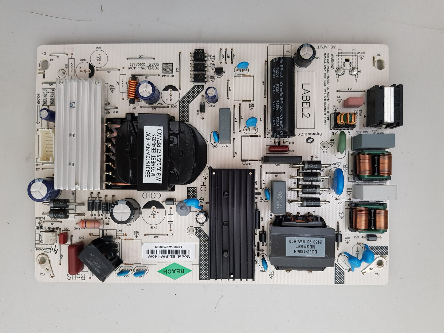 KOGAN KALED65RT9220SVA POWER SUPPLY BOARD EL.PW-140W