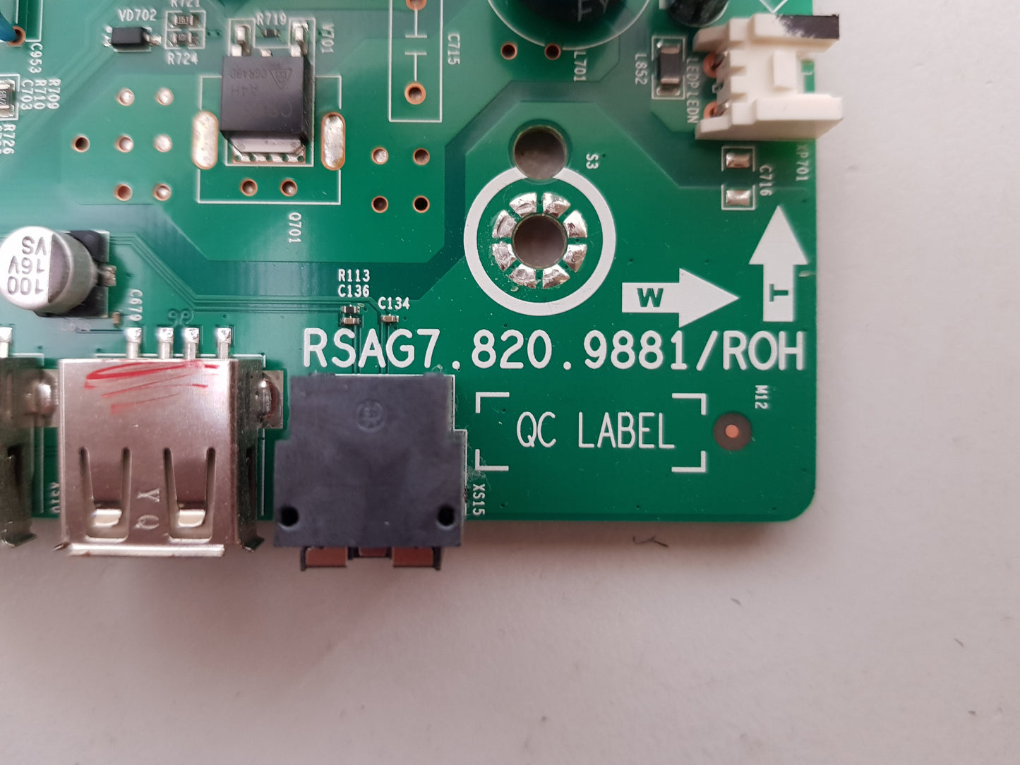 HISENSE 32S4 MAIN BOARD RSAG7.820.9881 HA32E5600FHWT 265838