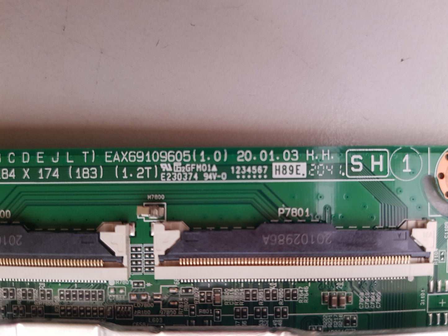 GENUINE LG 65NANO86TNA MAIN BOARD EBU66116898 EAX69109605 1.0