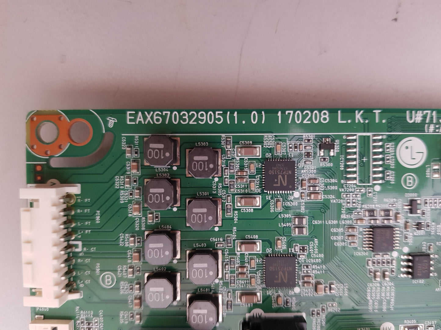 GENUINE LG 65SJ850T -TA.BAUYLJD MAIN BOARD EAX67032905 1.0 EBU64047501