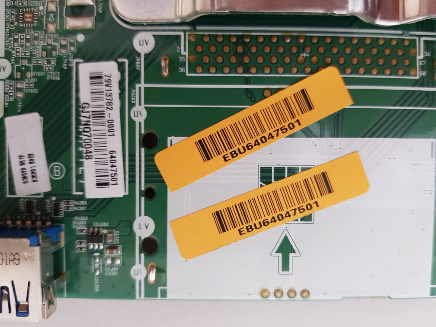 GENUINE LG 65SJ850T -TA.BAUYLJD MAIN BOARD EAX67032905 1.0 EBU64047501