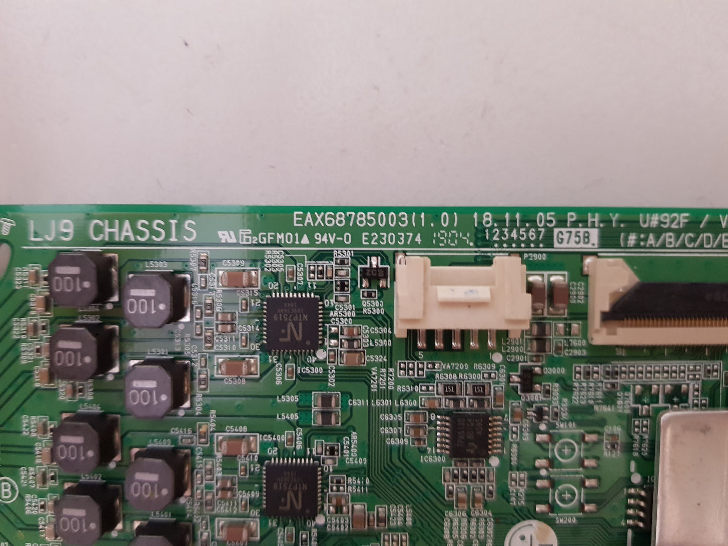 GENUINE LG 75SM8600PTA MAIN BOARD EAX68785003 1.0 65705101 66102201