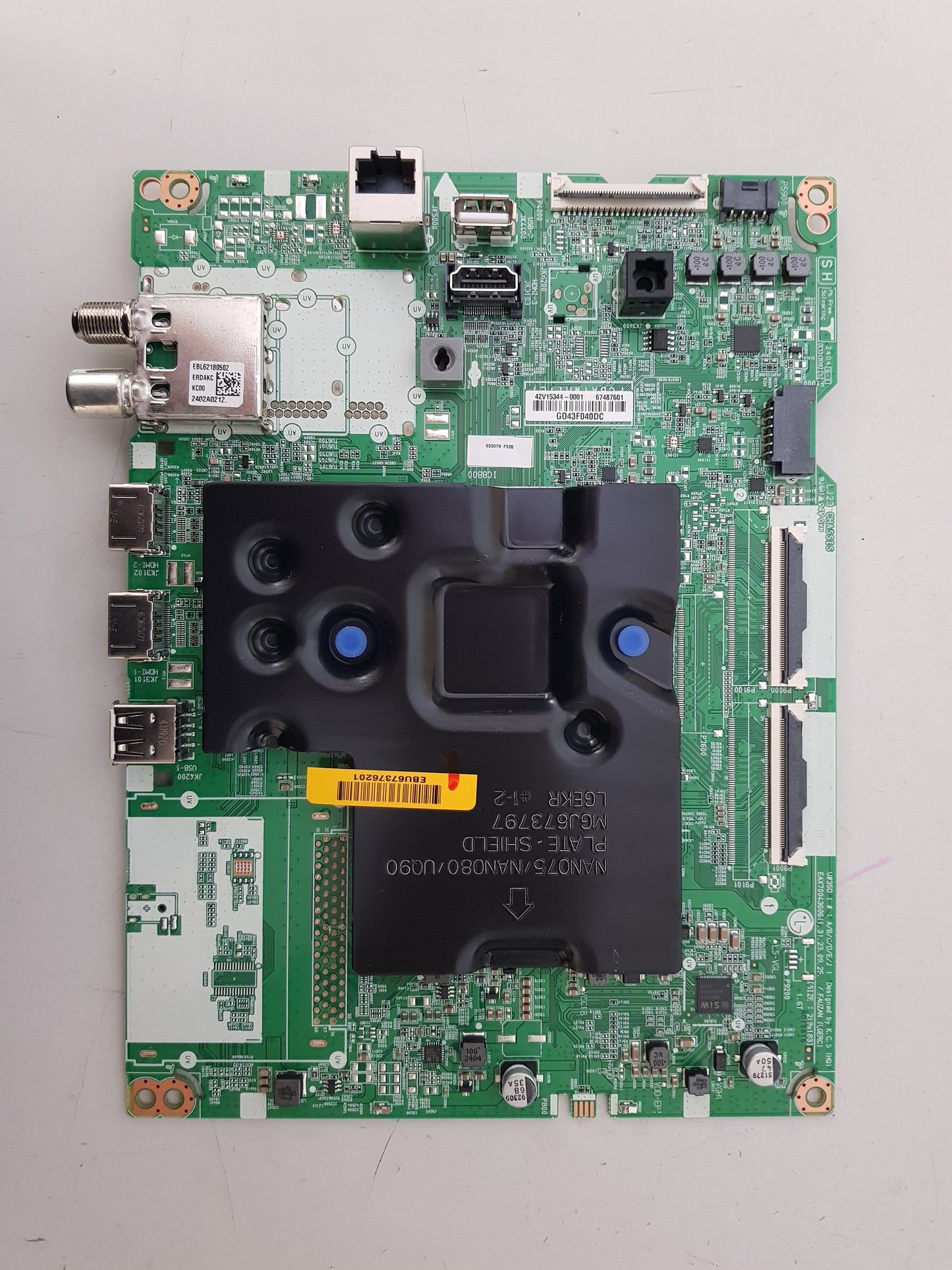 GENUINE LG 43UR8050 MAIN BOARD EAX70043606 1.3 EBU67376201 67487601