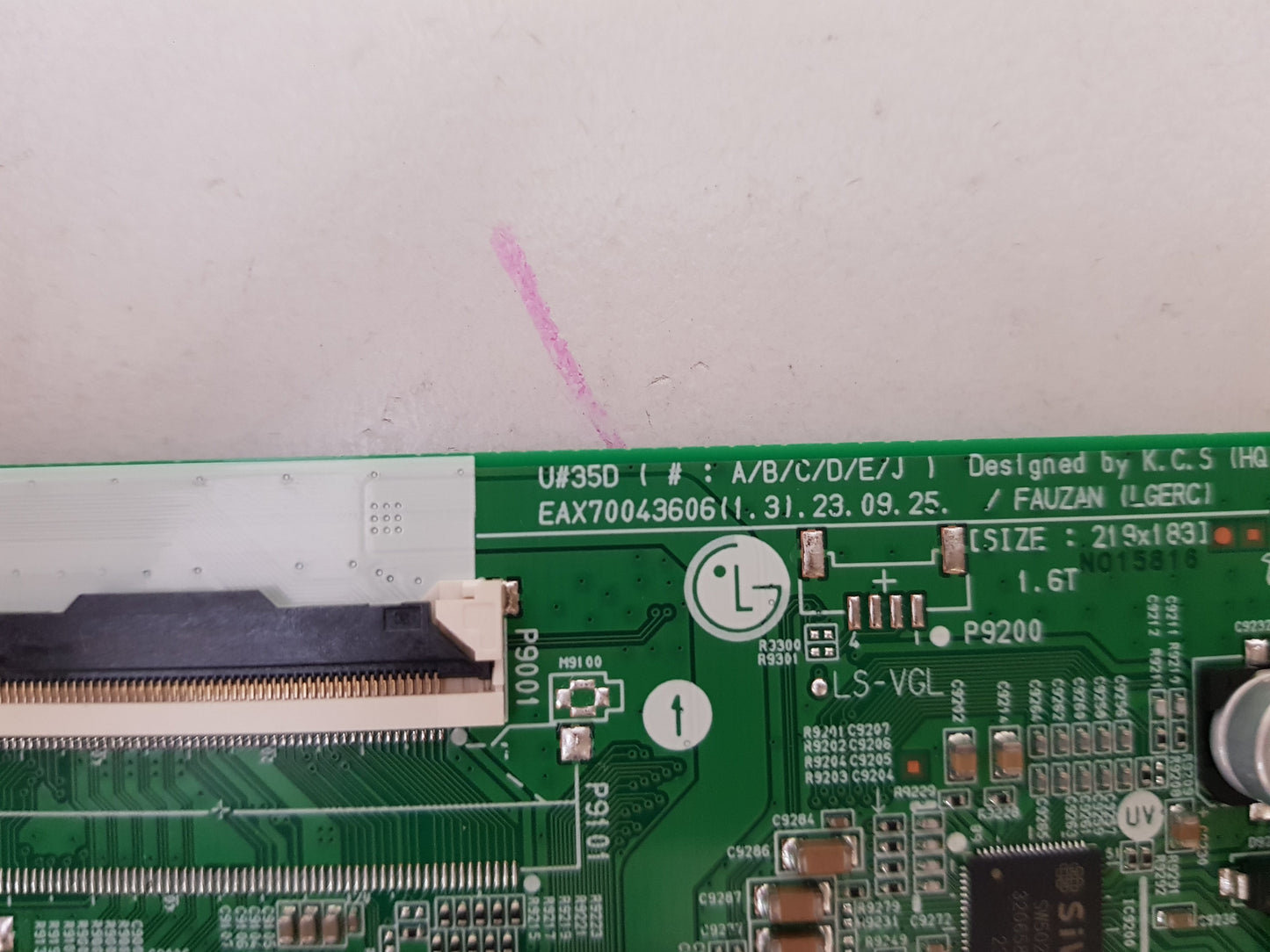 GENUINE LG 43UR8050 MAIN BOARD EAX70043606 1.3 EBU67376201 67487601