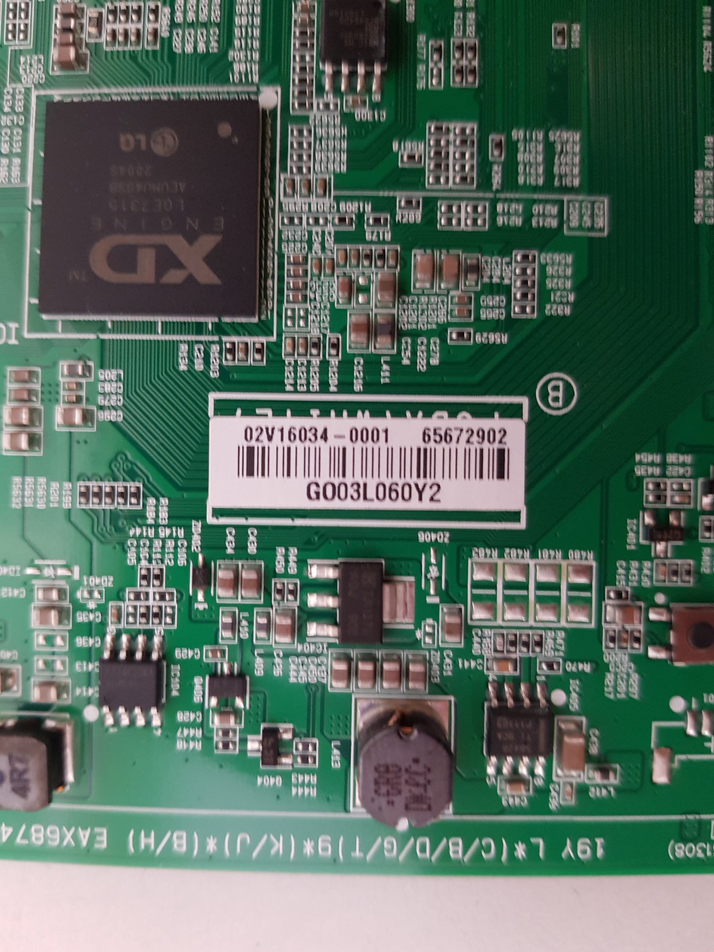 LG 43LT340C MAIN BOARD EBU65672902 EAX68746401 1.1