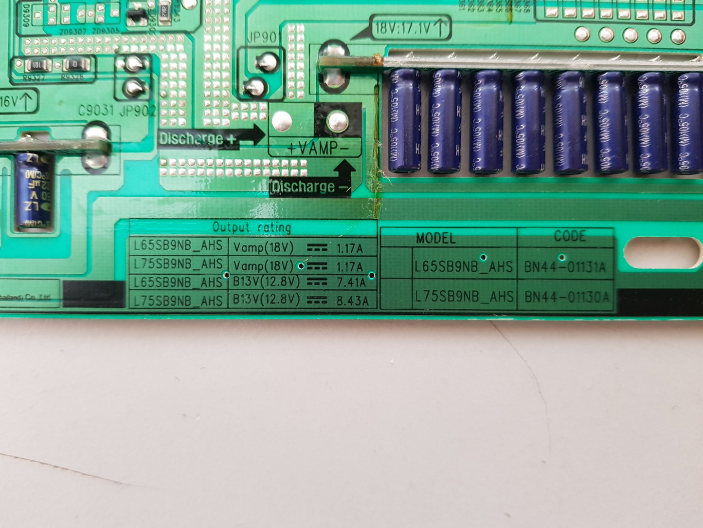 SAMSUNG QA65QN800AW POWER SUPPLY BOARD BN44-01131A L65SB9NB_AHS