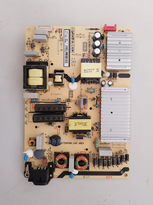 TCL 65P4US POWER SUPPLY BOARD 08-L171WD2-PW200AA 40-L141W4-PWC1CG