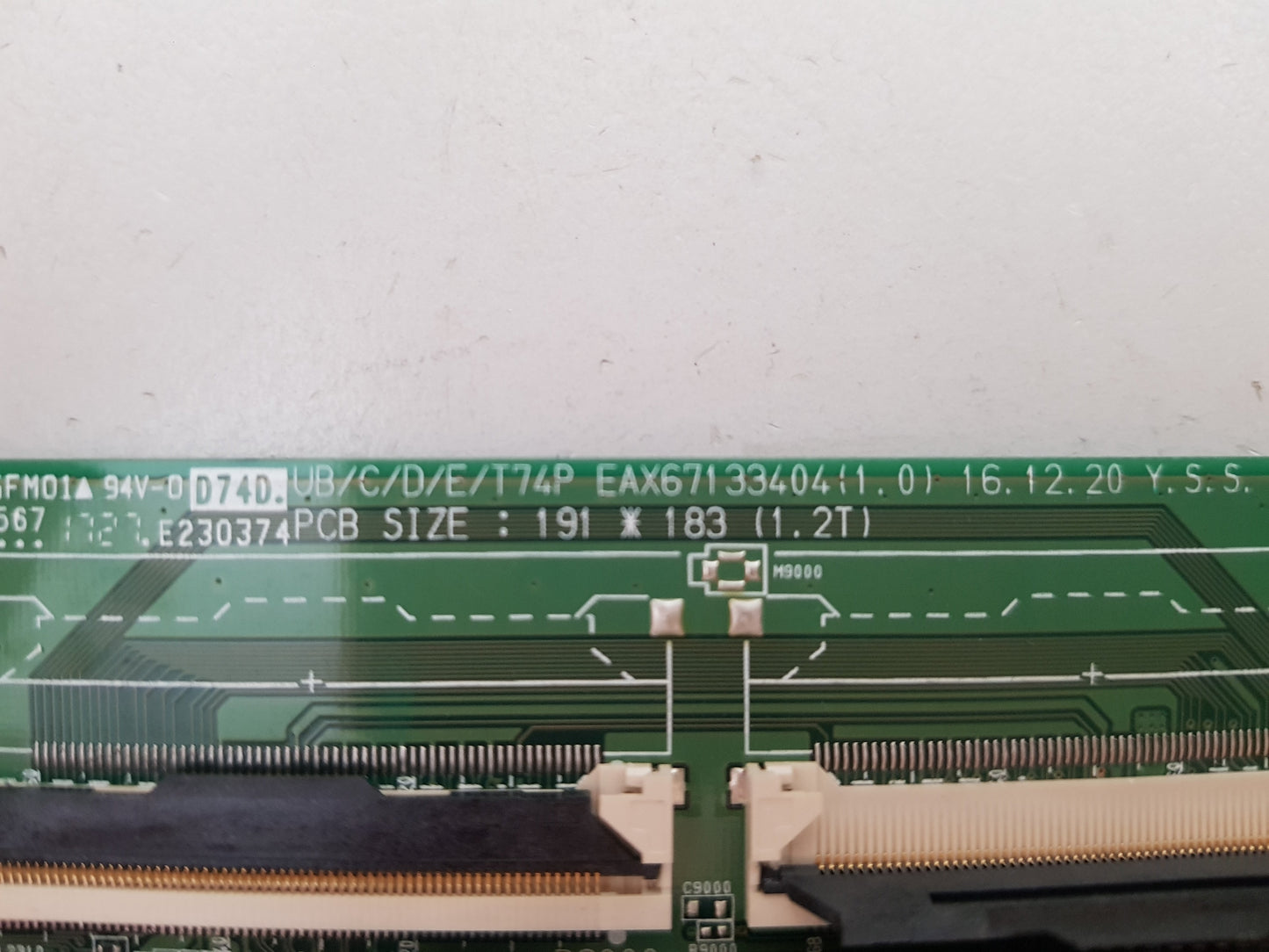 LG 49UJ654T MAIN BOARD 64593302 EAX67133404 1.0