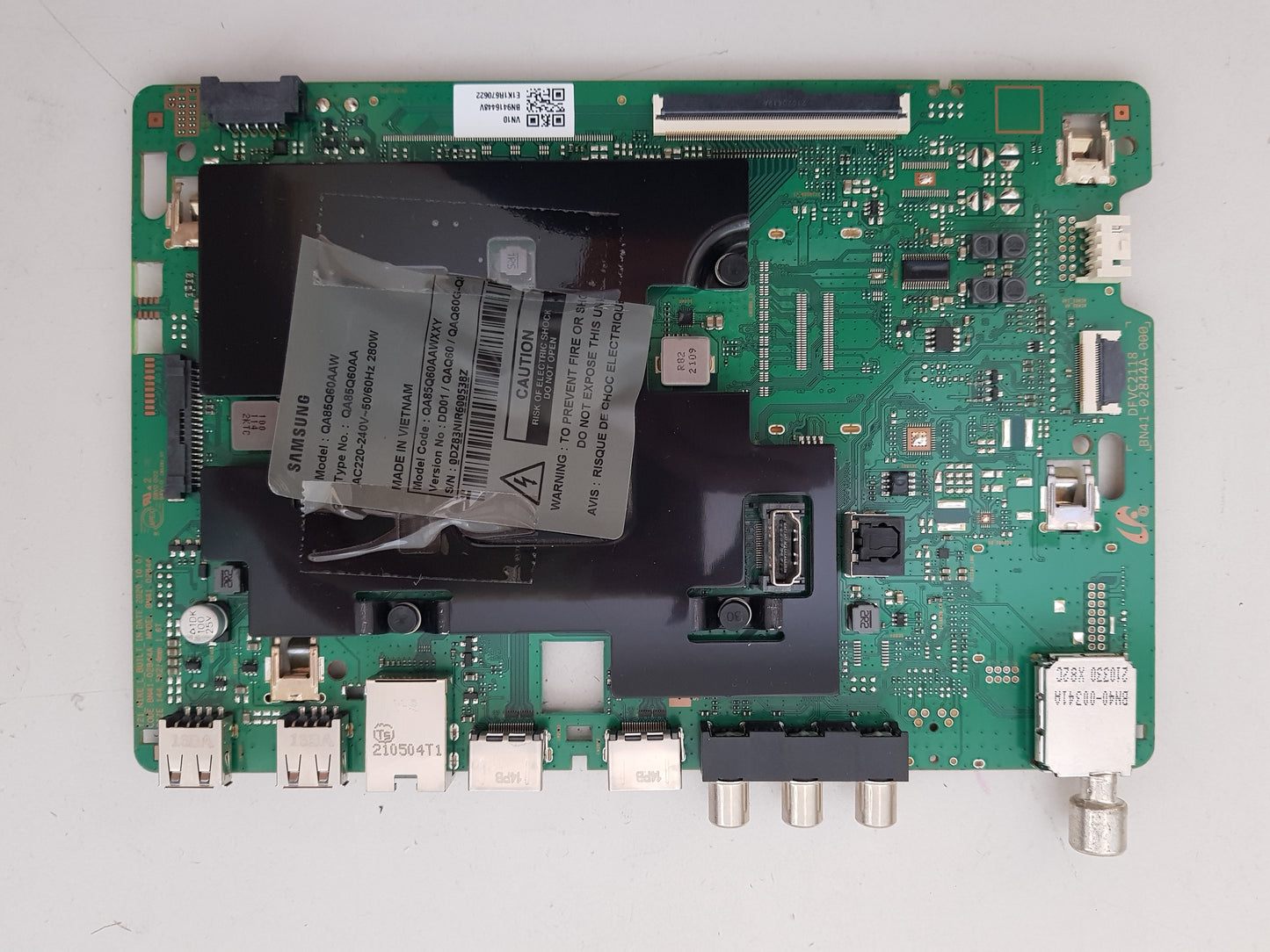 SAMSUNG QA85Q60AAW XXY (VER DD01) MAIN BOARD BN94-16448V BN97-18180K