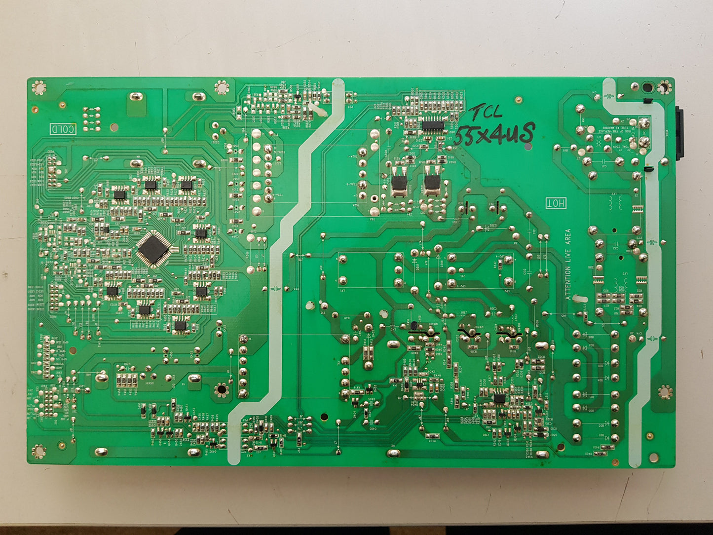 TCL 55X4US POWER SUPPLY BOARD 40-H242WA-PWA1CG 08-H242W4A-PW210AA