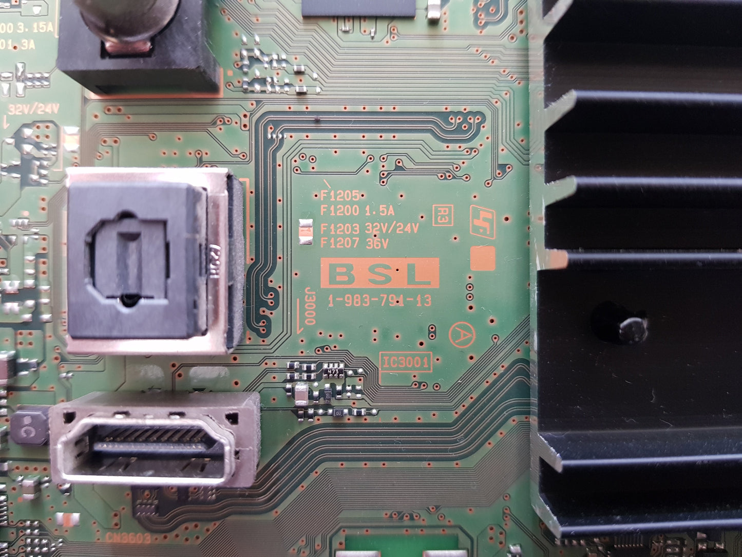 SONY KD- 75X8500G MAIN BOARD BSL A2229442C 1-983-791-13