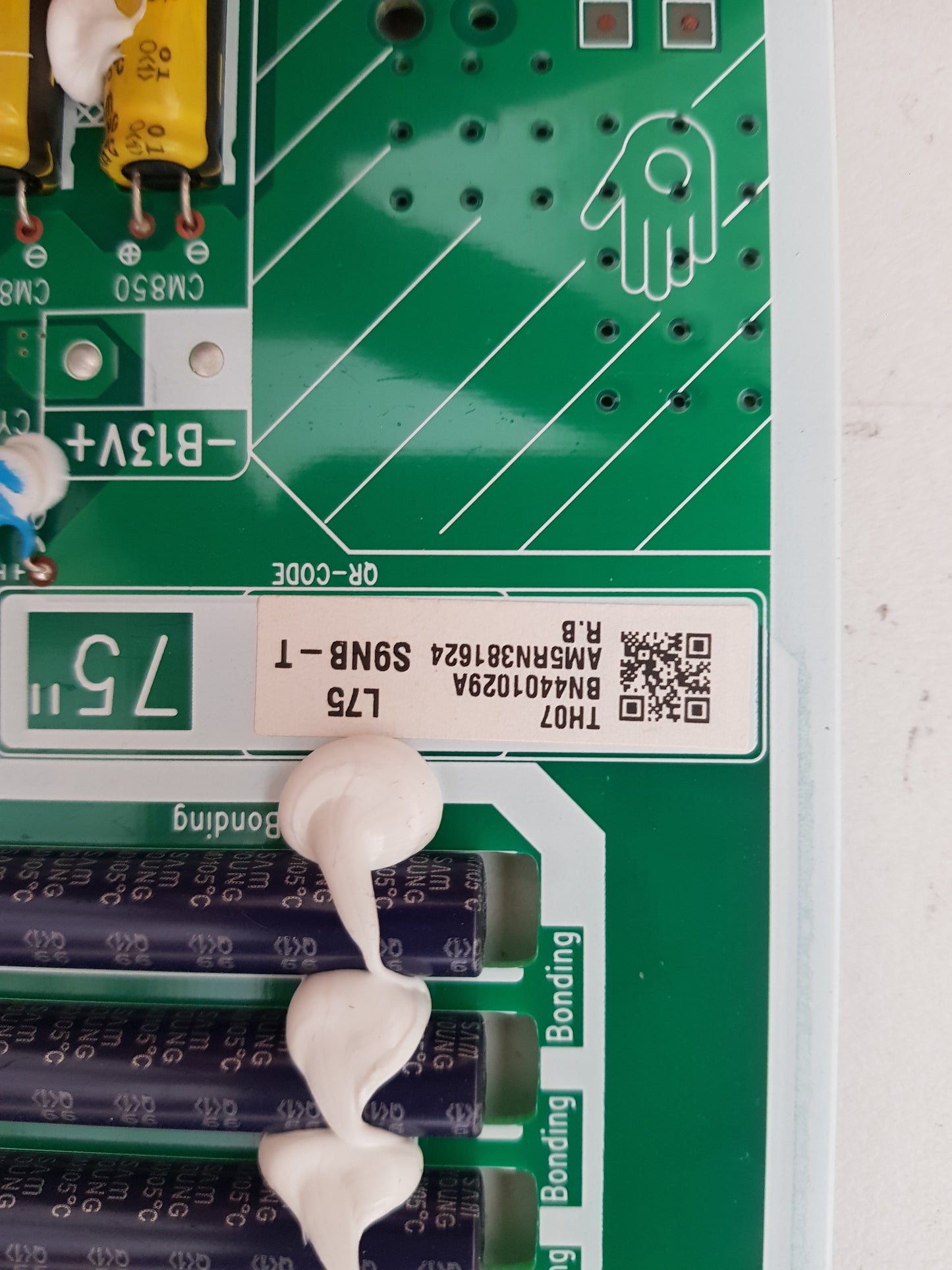 SAMSUNG QA75Q95TAW POWER SUPPLY BOARD BN44-01029A L75S9NB_THS
