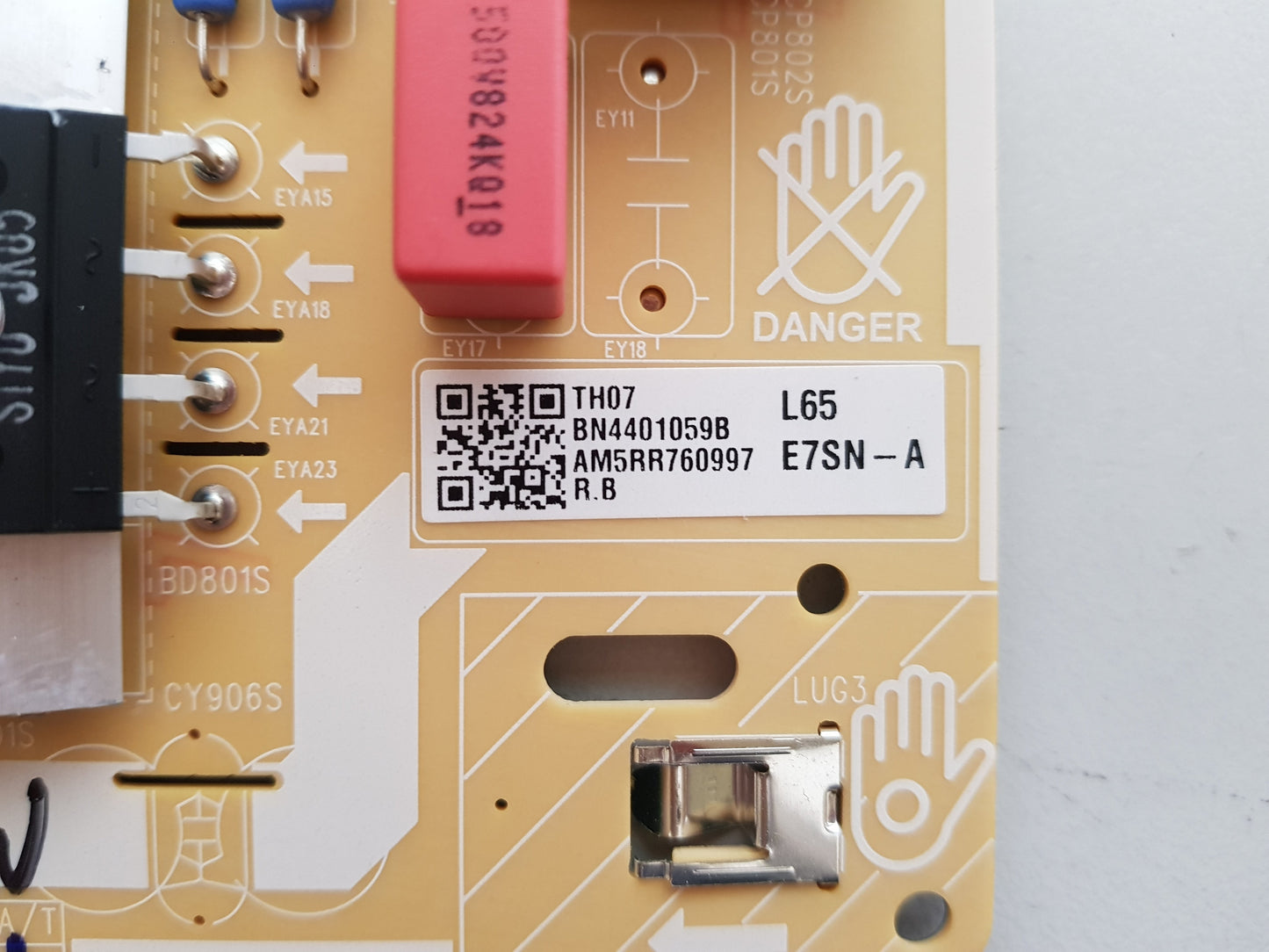 SAMSUNG QA65LS01TAW POWER SUPPLY BOARD BN44-01059B L65E7SN_AHS