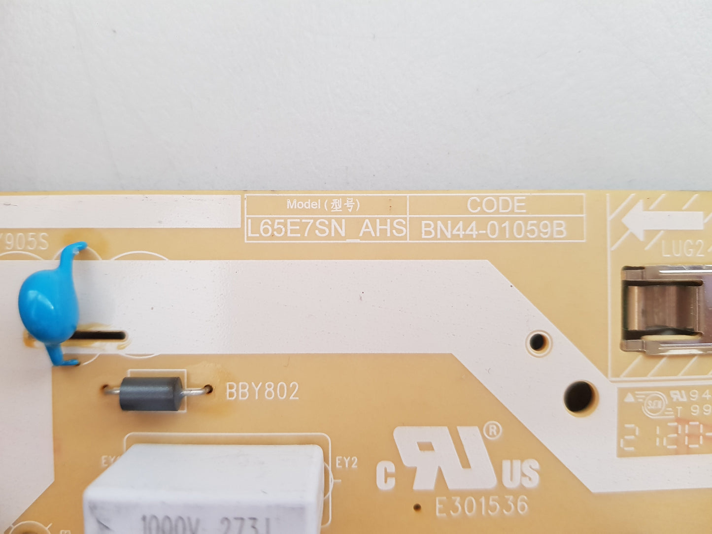 SAMSUNG QA65LS01TAW POWER SUPPLY BOARD BN44-01059B L65E7SN_AHS