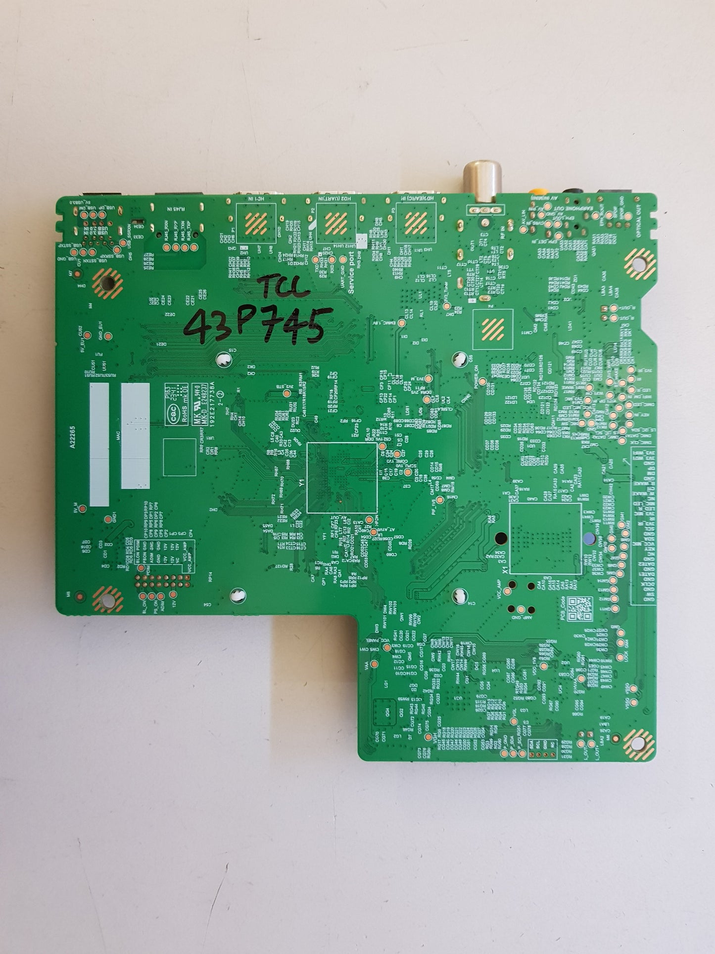 TCL 43P745 MAIN BOARD TD.RT2851MT.786 (T) 40-R51MPG-MAA2HG-C