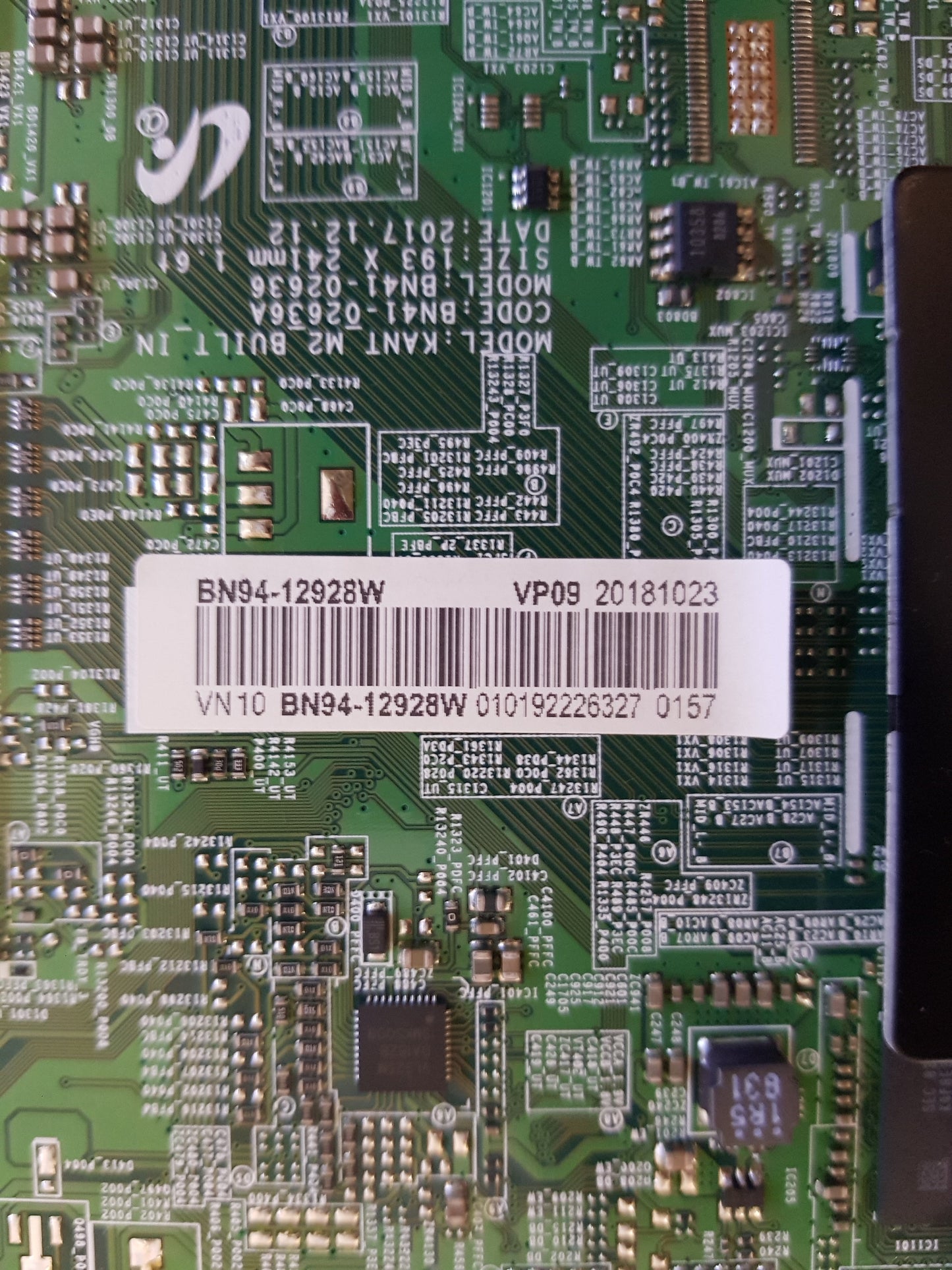 SAMSUNG UA75NU8000 WXXY (VER FB05) MAIN BOARD BN94-12928W