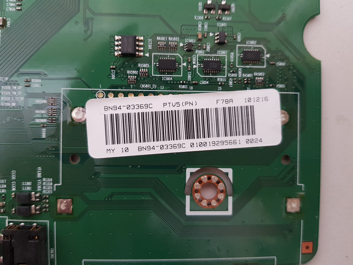 SAMSUNG PS58C6500 TFXXY (VER I001) MAIN BOARD BN94-03369C