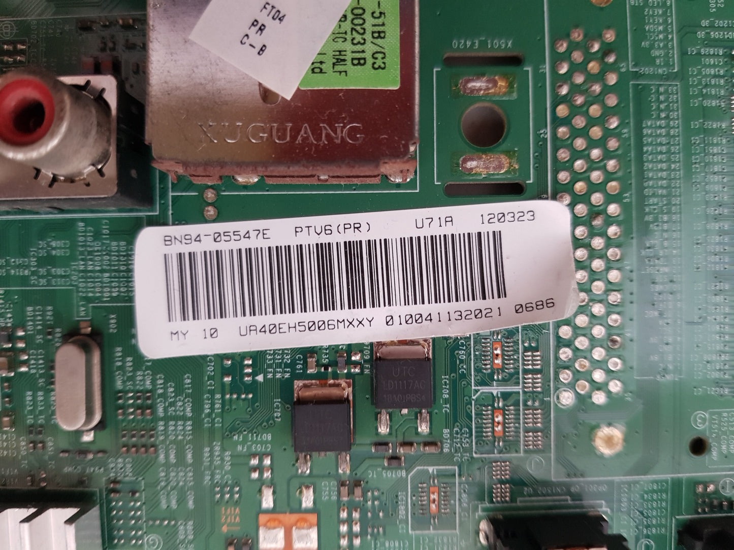 SAMSUNG UA40EH5006 (VER TS01) MAIN BOARD BN94-05547E