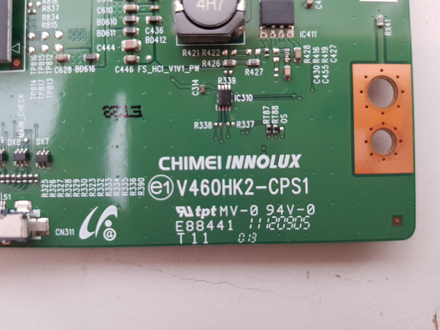 SAMSUNG UA55ES6200 MXXY (VER TH02) T-CON BOARD V460HK2-CPS1