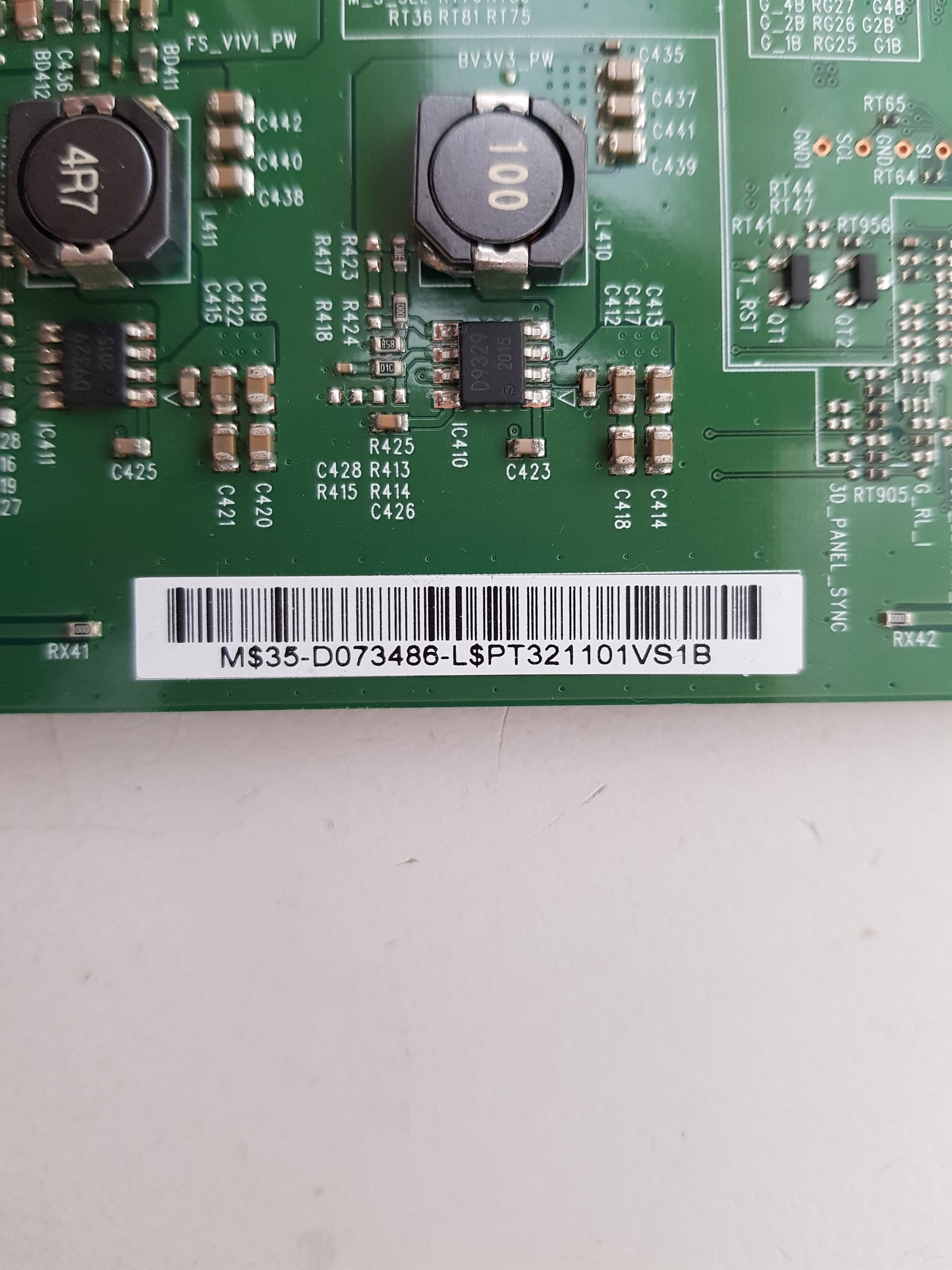 SAMSUNG UA55ES6200 MXXY (VER TH02) T-CON BOARD V460HK2-CPS1