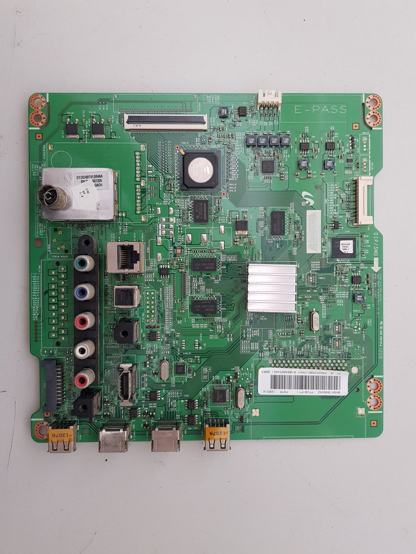 SAMSUNG PS64E550 GMXXY (VER SW01) MAIN BOARD BN94-04644Z