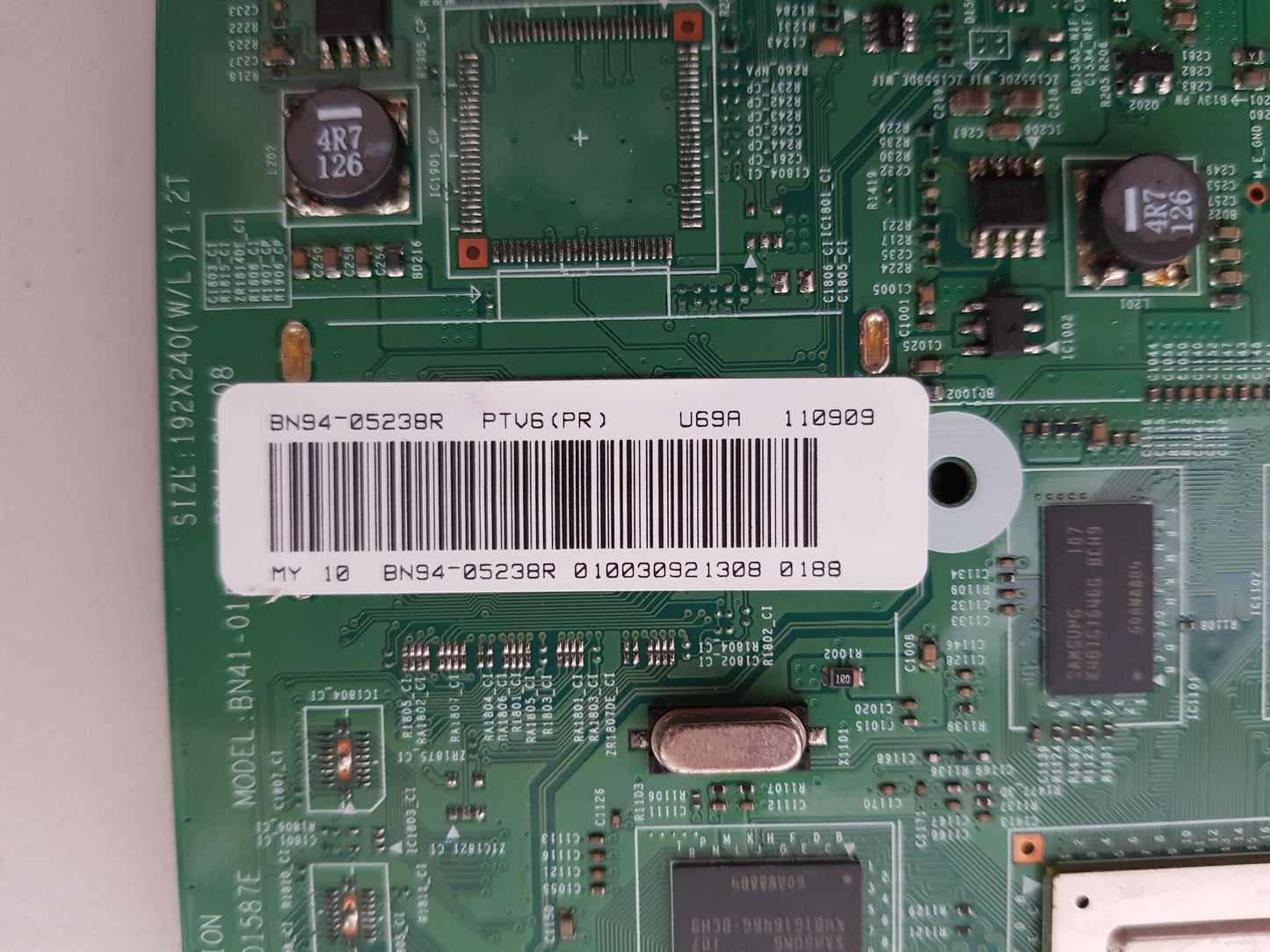 SAMSUNG UA46D6000 (VER HQ03) MAIN BOARD BN94-05158P BN94-05238R
