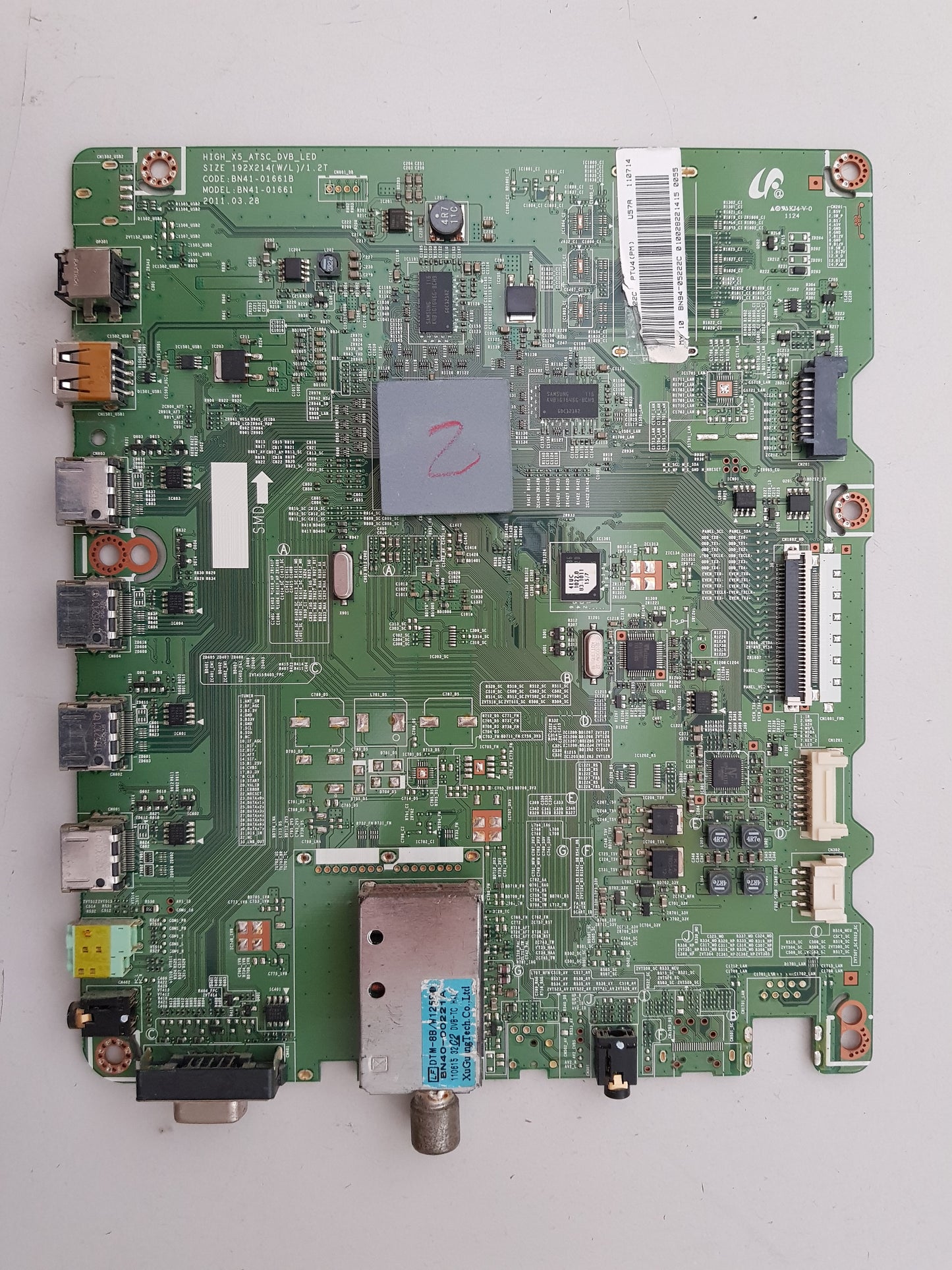 SAMSUNG UA32D4010 NMXXY (VER HQ02) MAIN BOARD BN94-05222C BN41-01661B