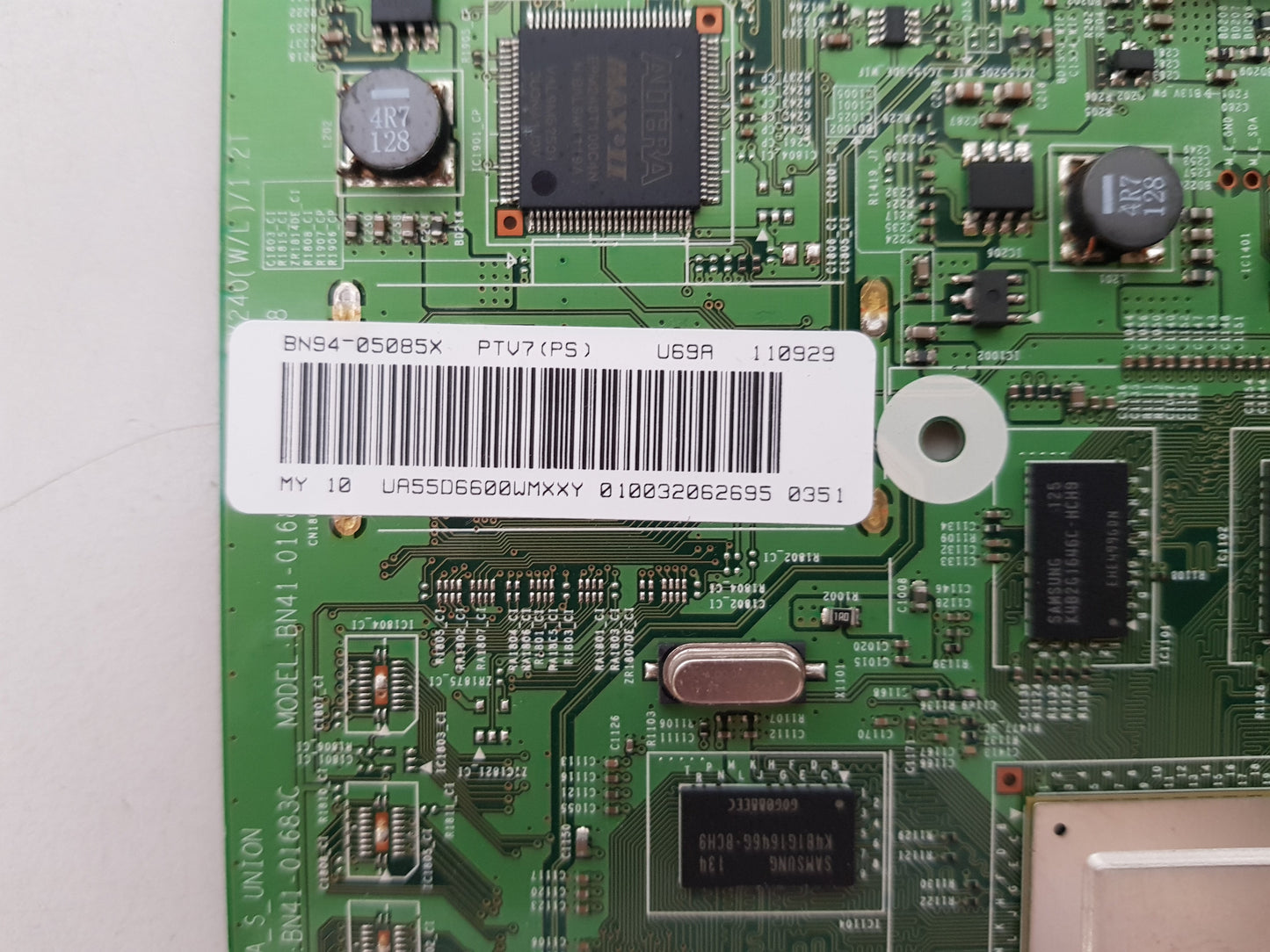 SAMSUNG UA55D6600 WMXXY (VER HQ01) MAIN BOARD BN94-05085X
