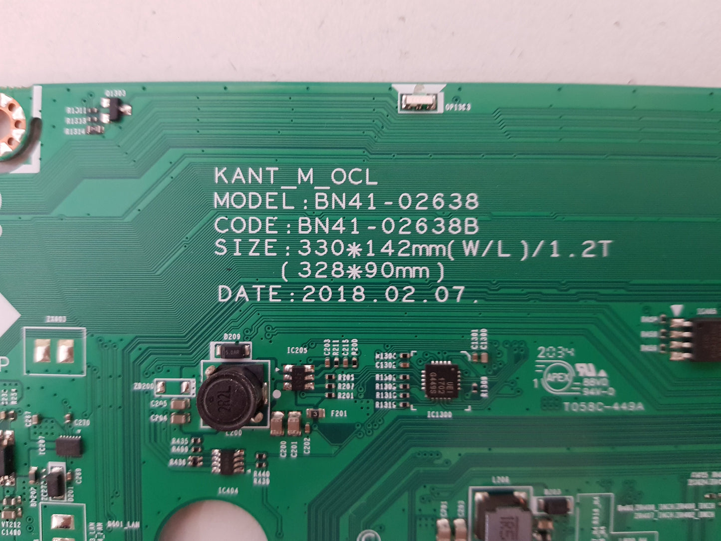 SAMSUNG QA55Q7FNA WXXY (VER FA01) ONE CONNECT MAIN BOARD BN41-02638B BN94-12954U