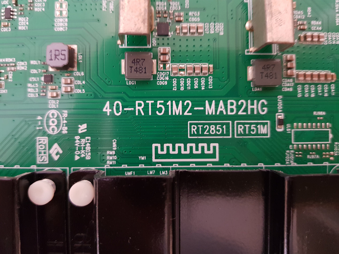 TCL 65C815 MAIN BOARD RT2851 40-RT51M2-MAB2HG V8-R851T02-LF1V389.017169