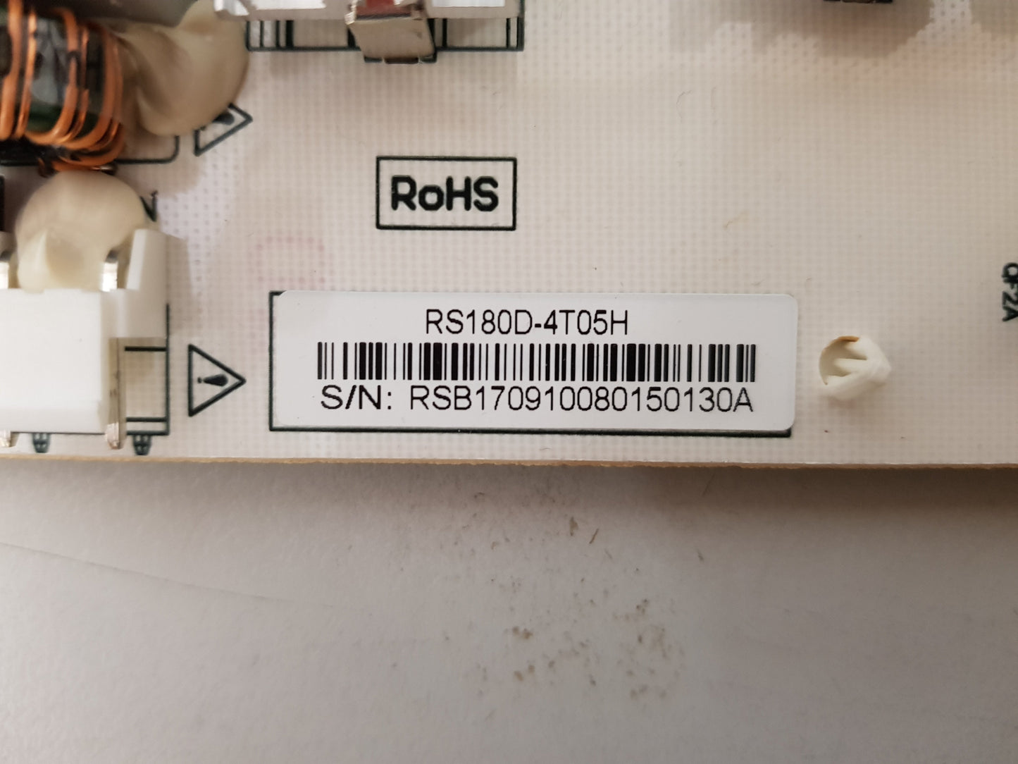 JVC LT-65N785A POWER SUPPLY BOARD RS180D-4T05H 3BS00185