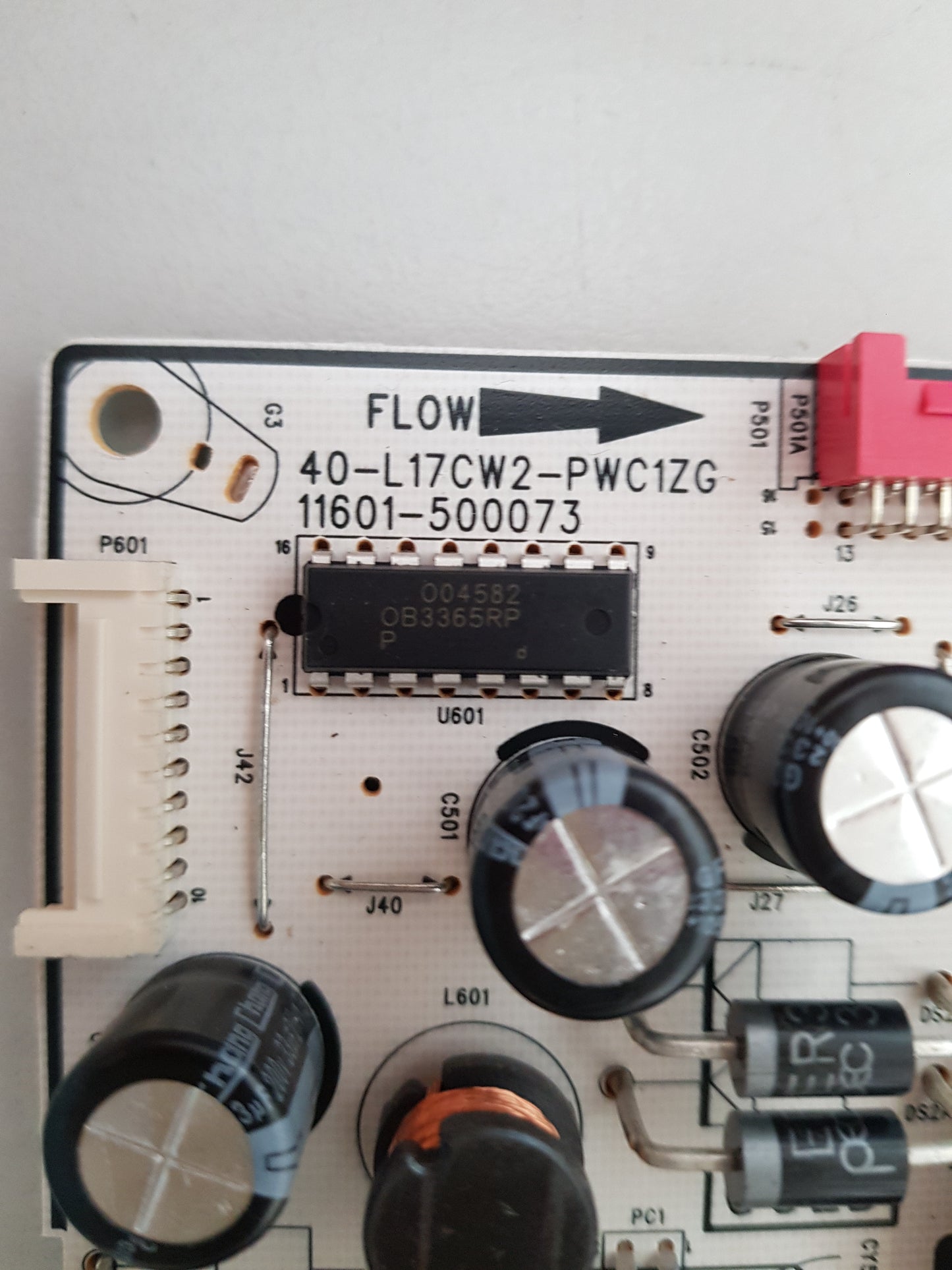 TCL 65P745 POWER SUPPLY BOARD 40-L17CW2-PWC1ZG 11601-500073