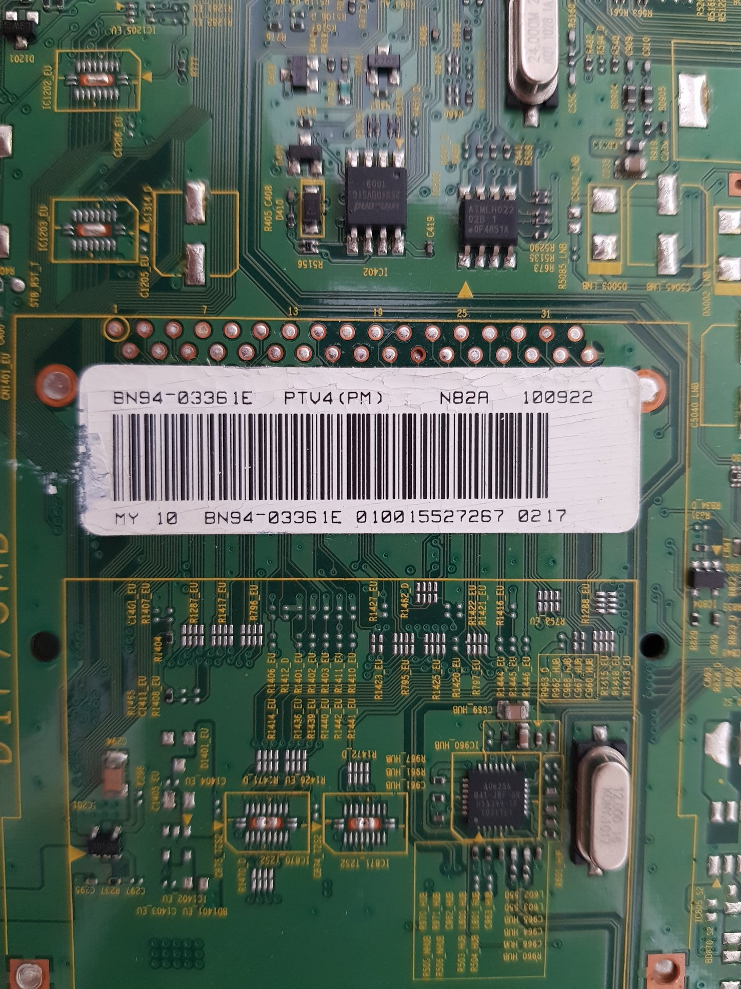SAMSUNG LA32C450E1 DXXY (VER SQ02) MAIN BOARD BN94-03361E