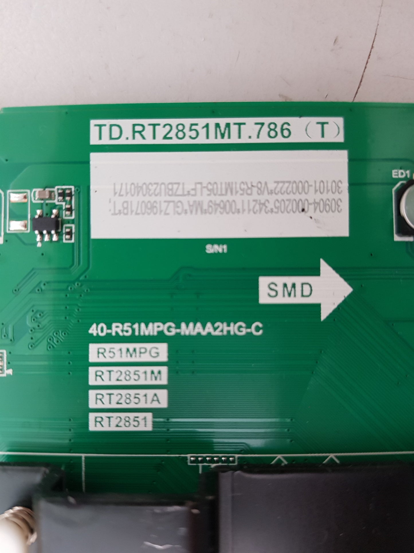 TCL 50P745 MAIN BOARD TD.RT2851MT.786 (T) R51MPG 4R51MPG-MAAHG-C