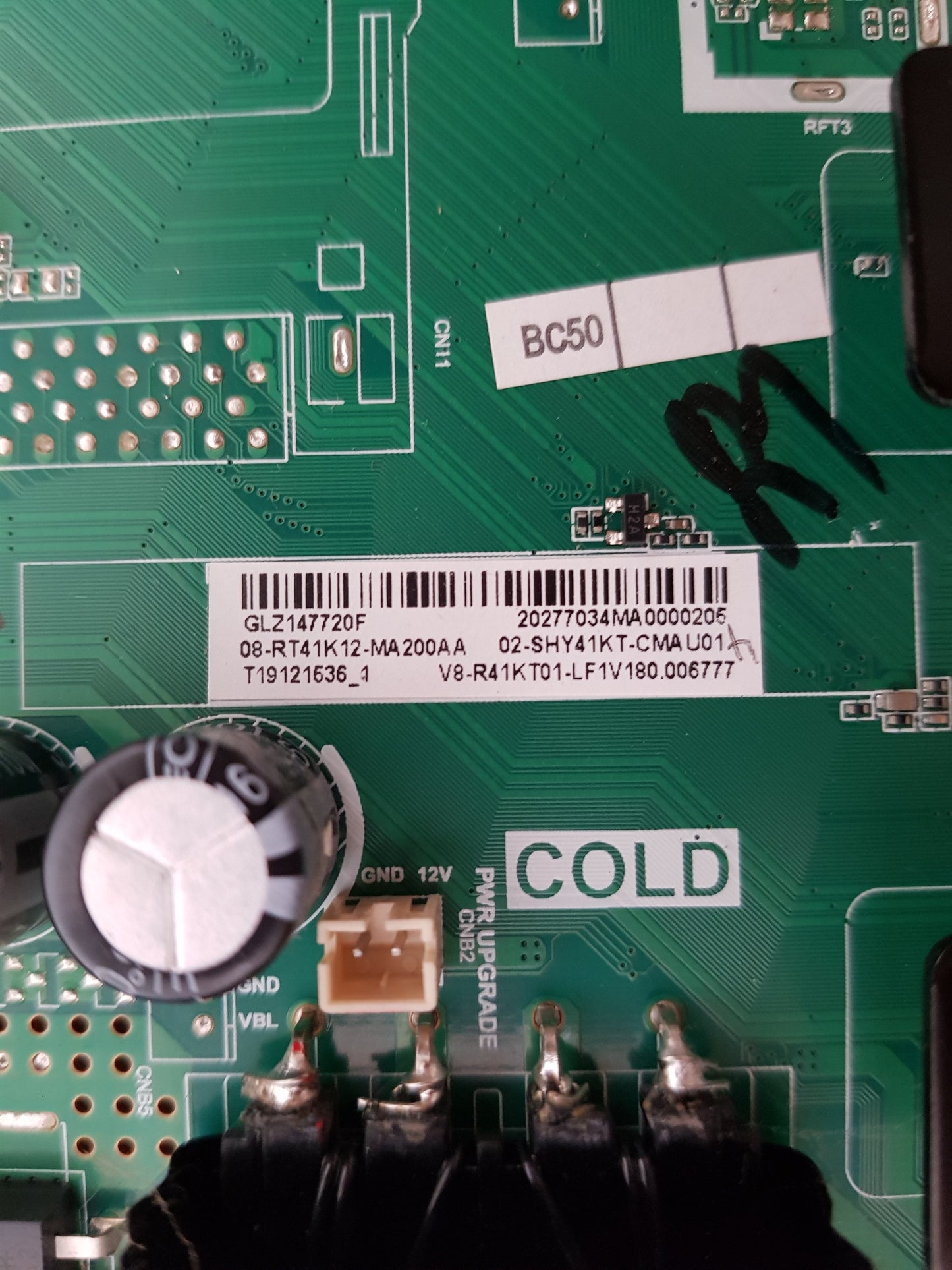 TCL 40S6800FS MAIN BOARD TPD.RT2841.PB772 V8-R41KT01-LF1V 02-SHY41KT-CMAU01