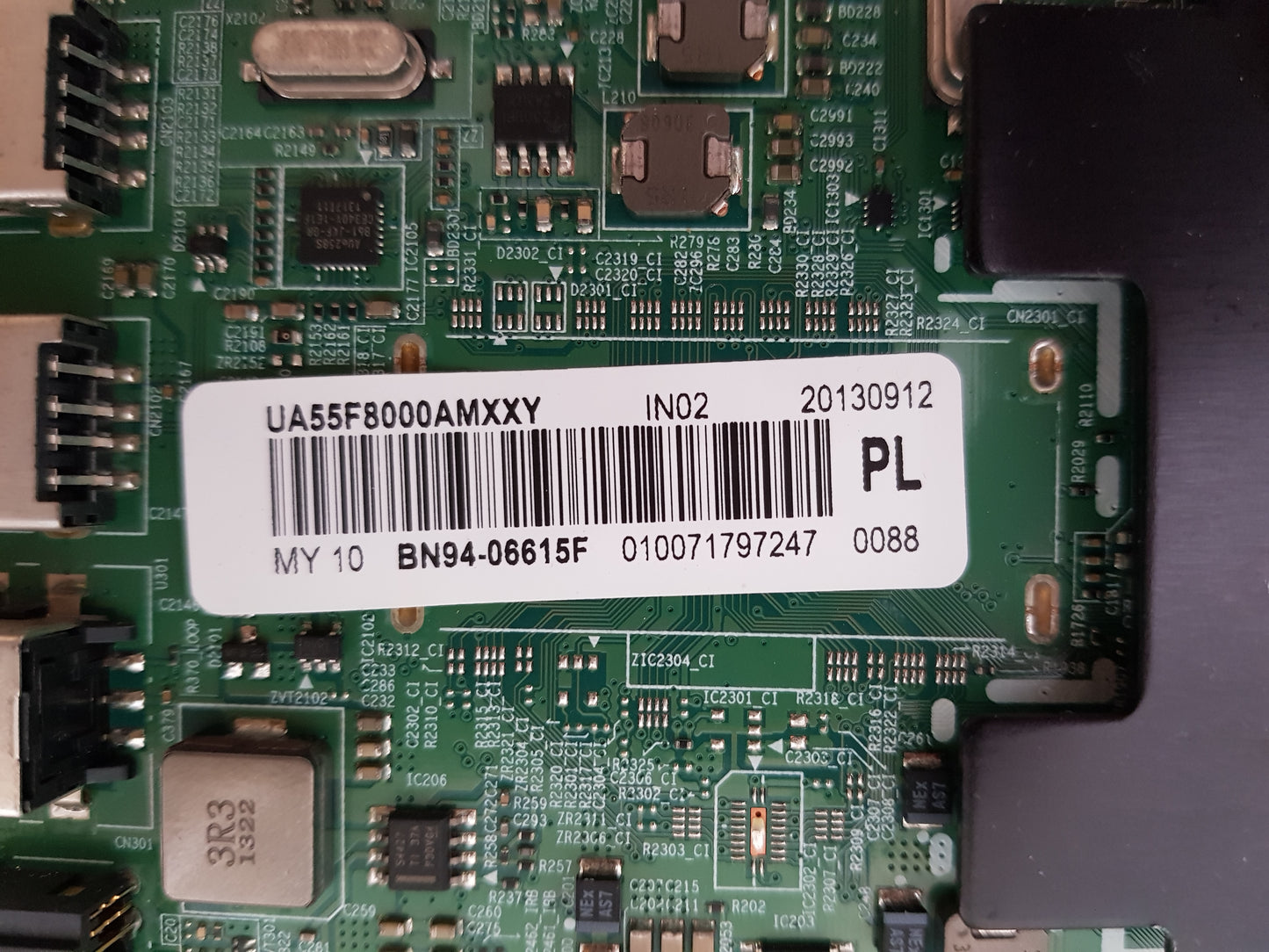 SAMSUNG UA55F8000 AMXXY (VER VH03) MAIN BOARD BN94-06615F
