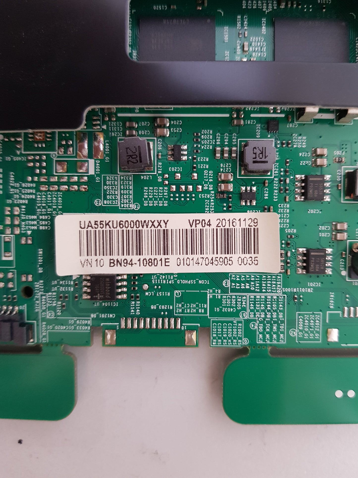 SAMSUNG UA55KU6000 WXXY (VER CJ04) MAIN BOARD BN94-10801E